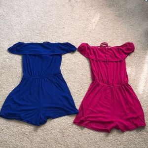 2 “One Clothing” brand Rompers